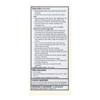 Foster & Thrive™ Maximum Strength Lice Killing Shampoo