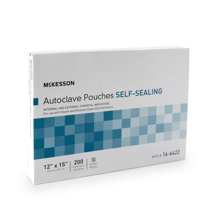 McKesson Sterilization Pouch, 12 x 15 Inch
