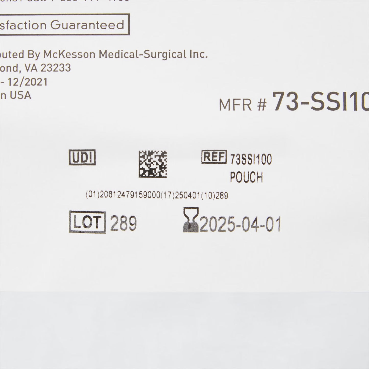 McKesson Sterilization Steam Integrator Strip