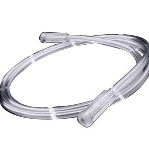 One Foot Oxygen Tubing w/Male Threaded Grib