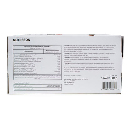 McKesson Confiderm® 6.8C Nitrile Exam Glove, Small, Blue