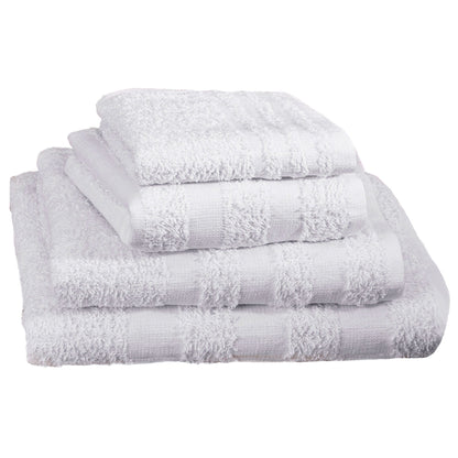 Merit™ Trio Cotton Washcloth, White, 12 x 12 Inch