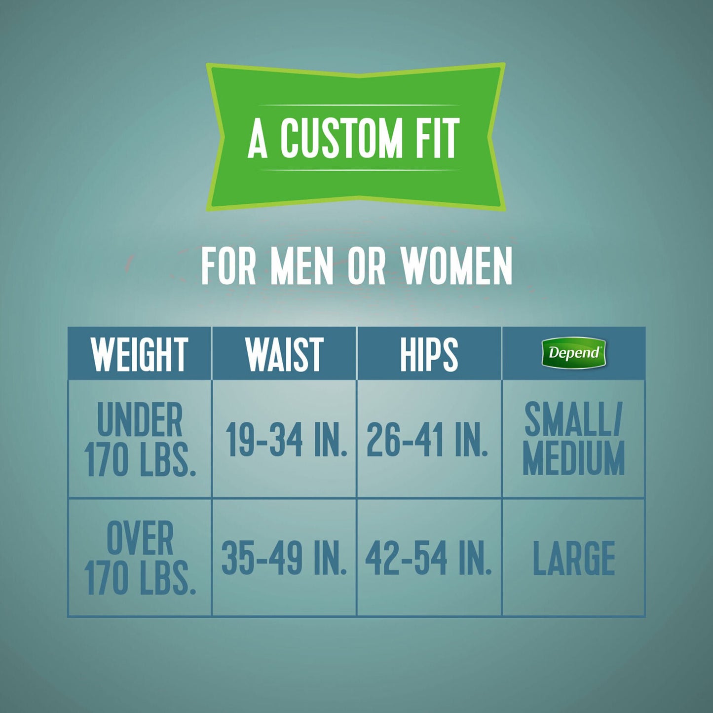 Depend® Fresh Protection™ Maximum Absorbency Underwear, Small / Medium
