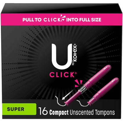 U By Kotex® Click® Compact Tampon