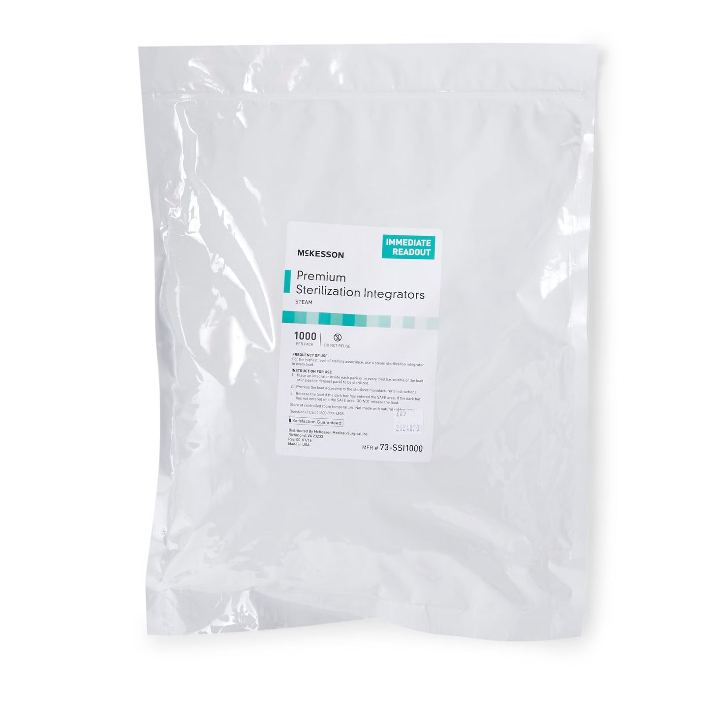 McKesson Sterilization Chemical Integrator Strip