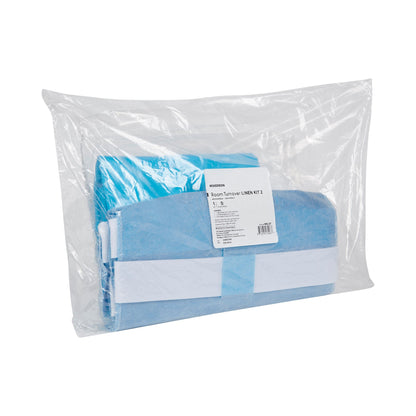 McKesson Room Turnover Kit – Arm Board Covers, Table Sheet and Lift/Draw Sheet