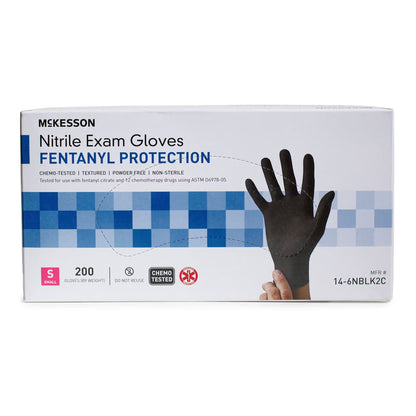 McKesson Confiderm® 6.8C Nitrile Exam Glove, Small, Blue