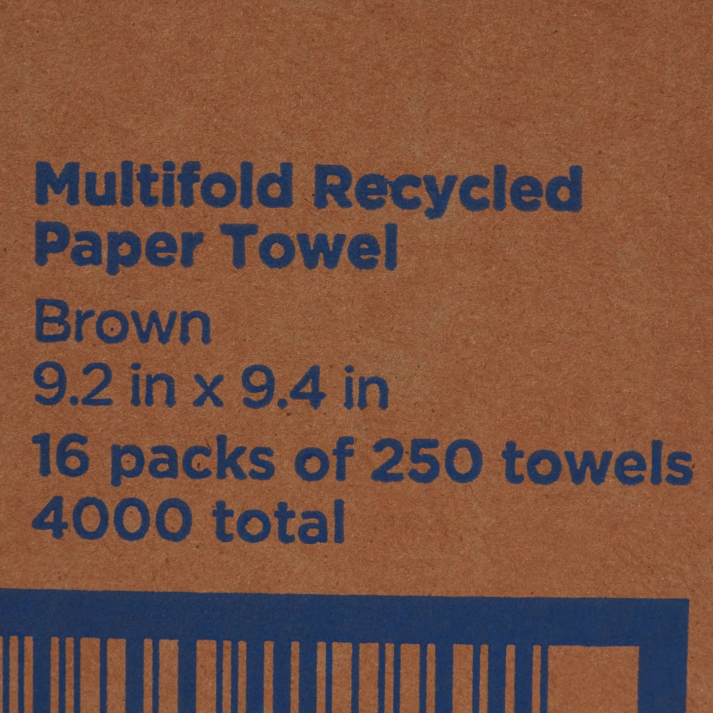 Pacific Blue Basic™ Paper Towel, 250 per Pack, 16 Packs per Case