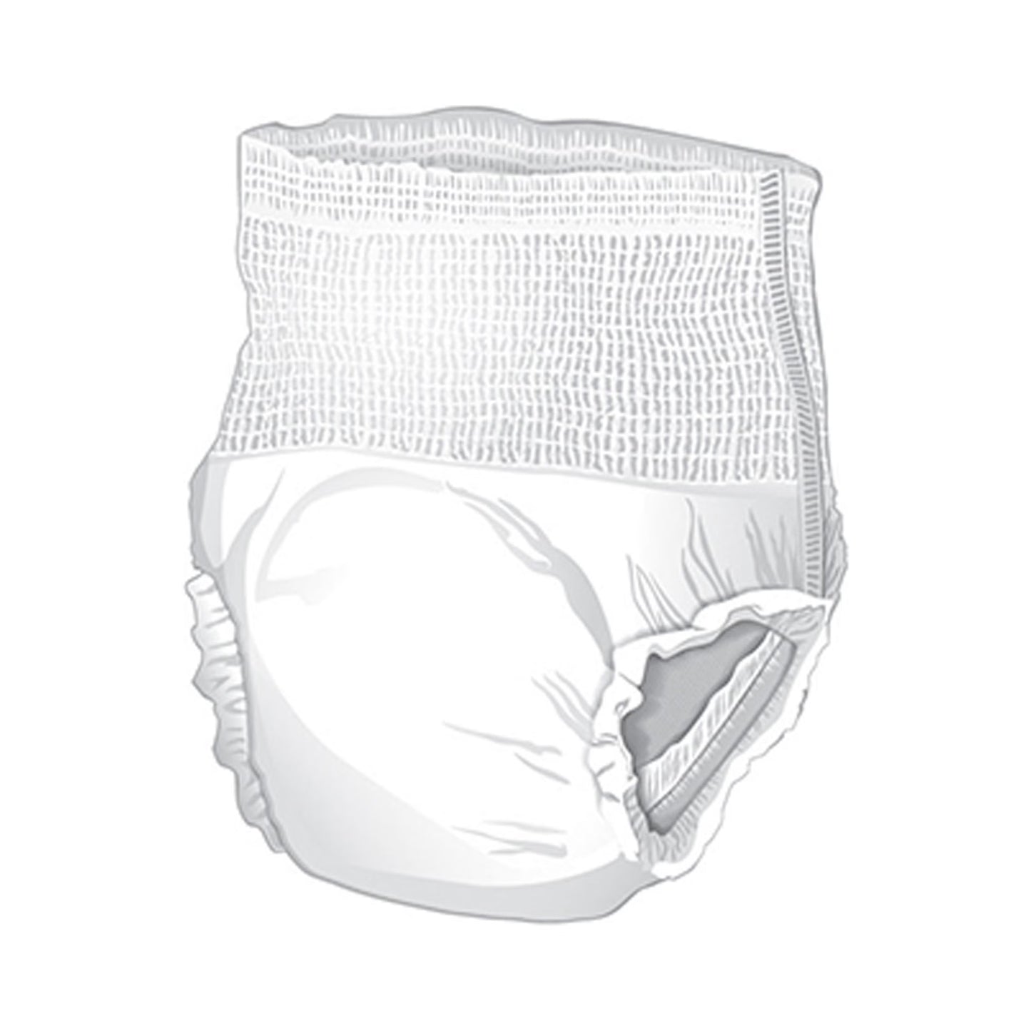 McKesson Classic Light Absorbency Incontinence Underwear, Large