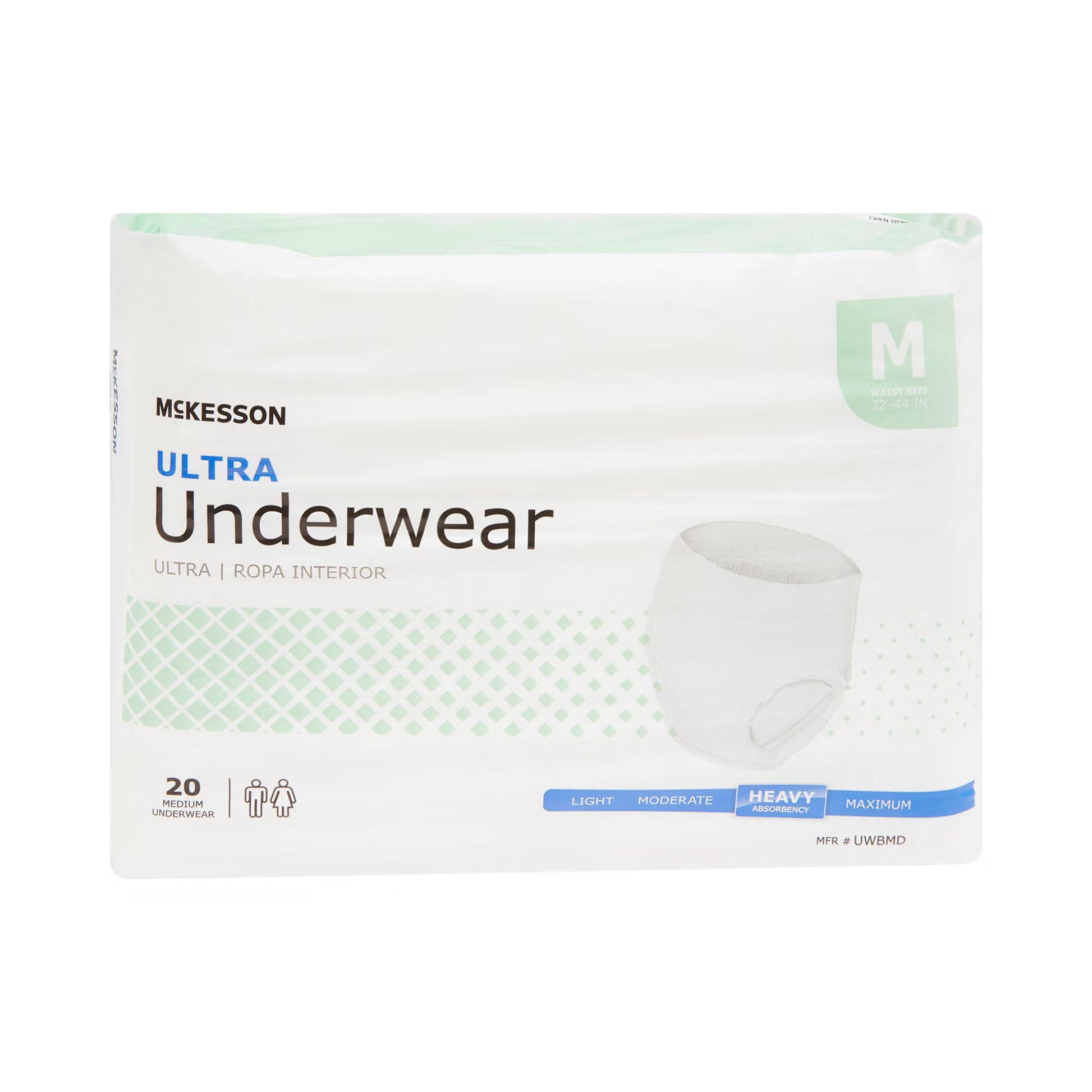 McKesson Ultra Heavy Absorbent Underwear, Medium