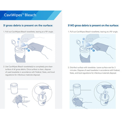 CaviWipes® Bleach Disinfecting Wipes