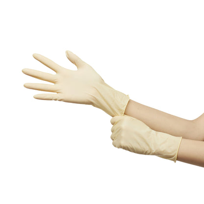 McKesson Confiderm® Latex Exam Glove, Extra Large, Ivory