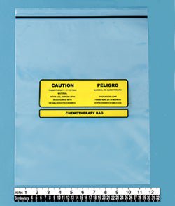 Hazardous Drug Bag, 12 x 15 Inch