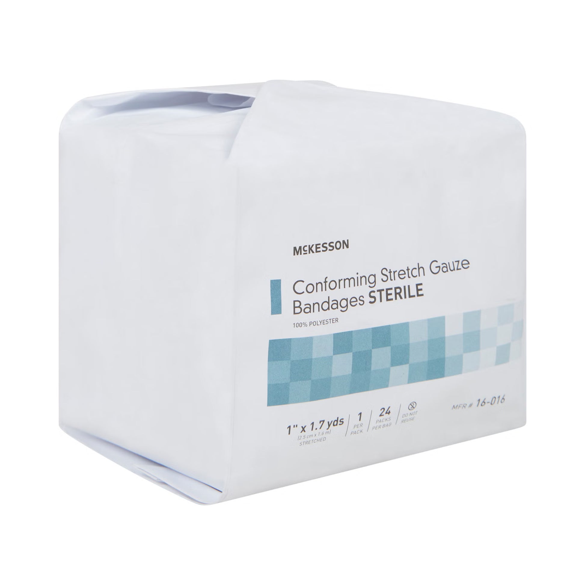McKesson Sterile Conforming Bandage, 1 Inch x 1-7/10 Yard