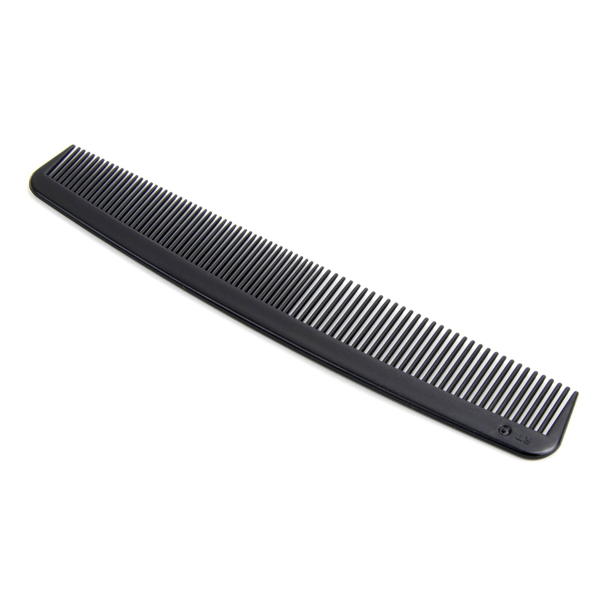 McKesson Black Plastic Hair Comb, 7 Inch