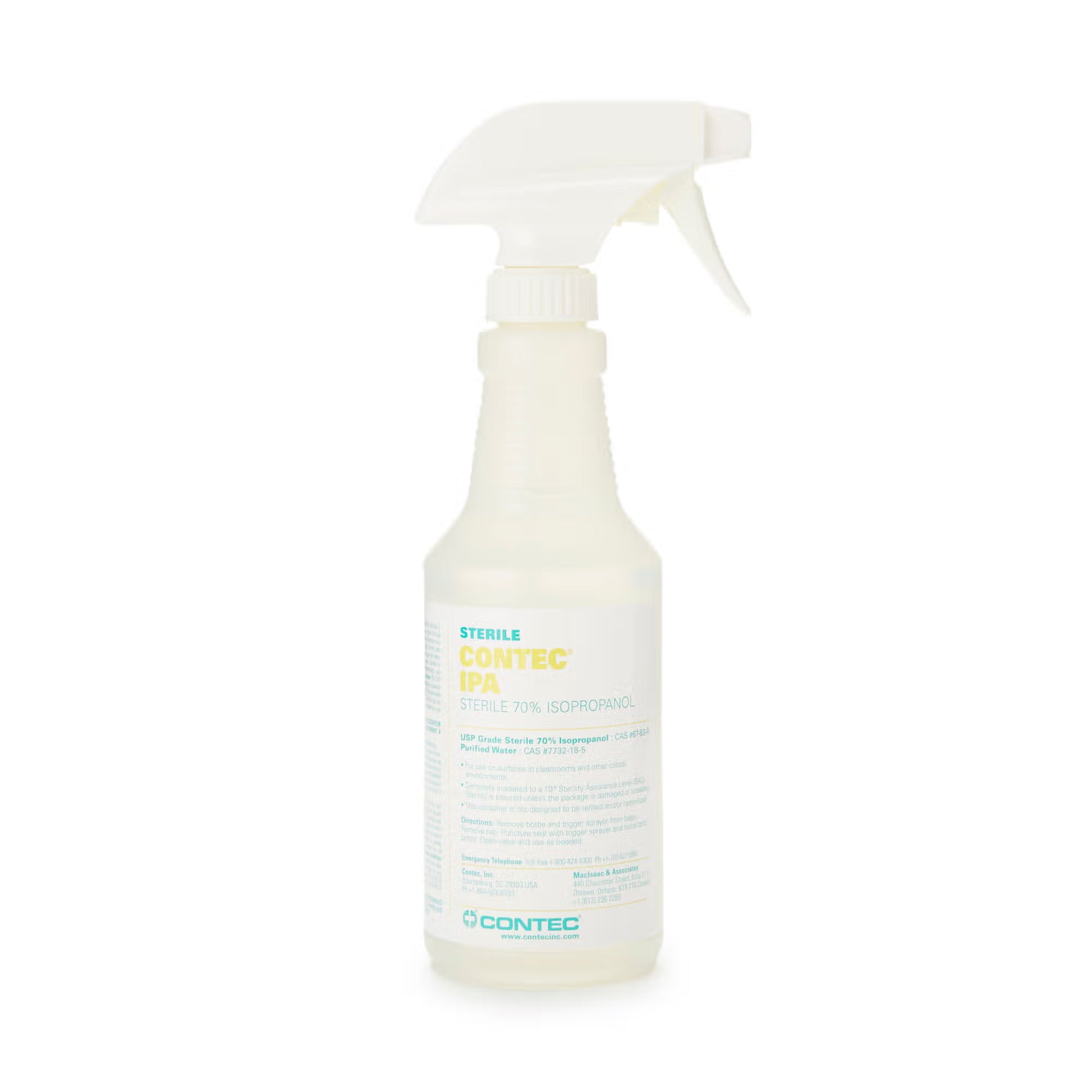 Contec® Isopropyl Alcohol Surface Disinfectant Spray, 16-ounce Spray Bottle