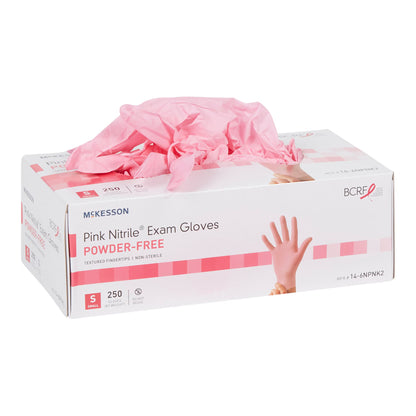 McKesson Pink Nitrile® Exam Glove, Small