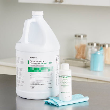 McKesson Glutaraldehyde High Level Disinfectant, 1-gallon Jug