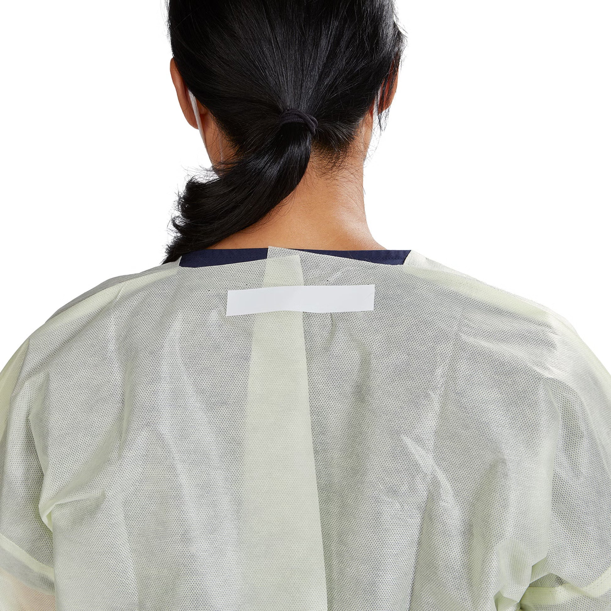 McKesson AAMI Level 2 Isolation Gown, Tape Tab Neck Style, One Size Fits Most