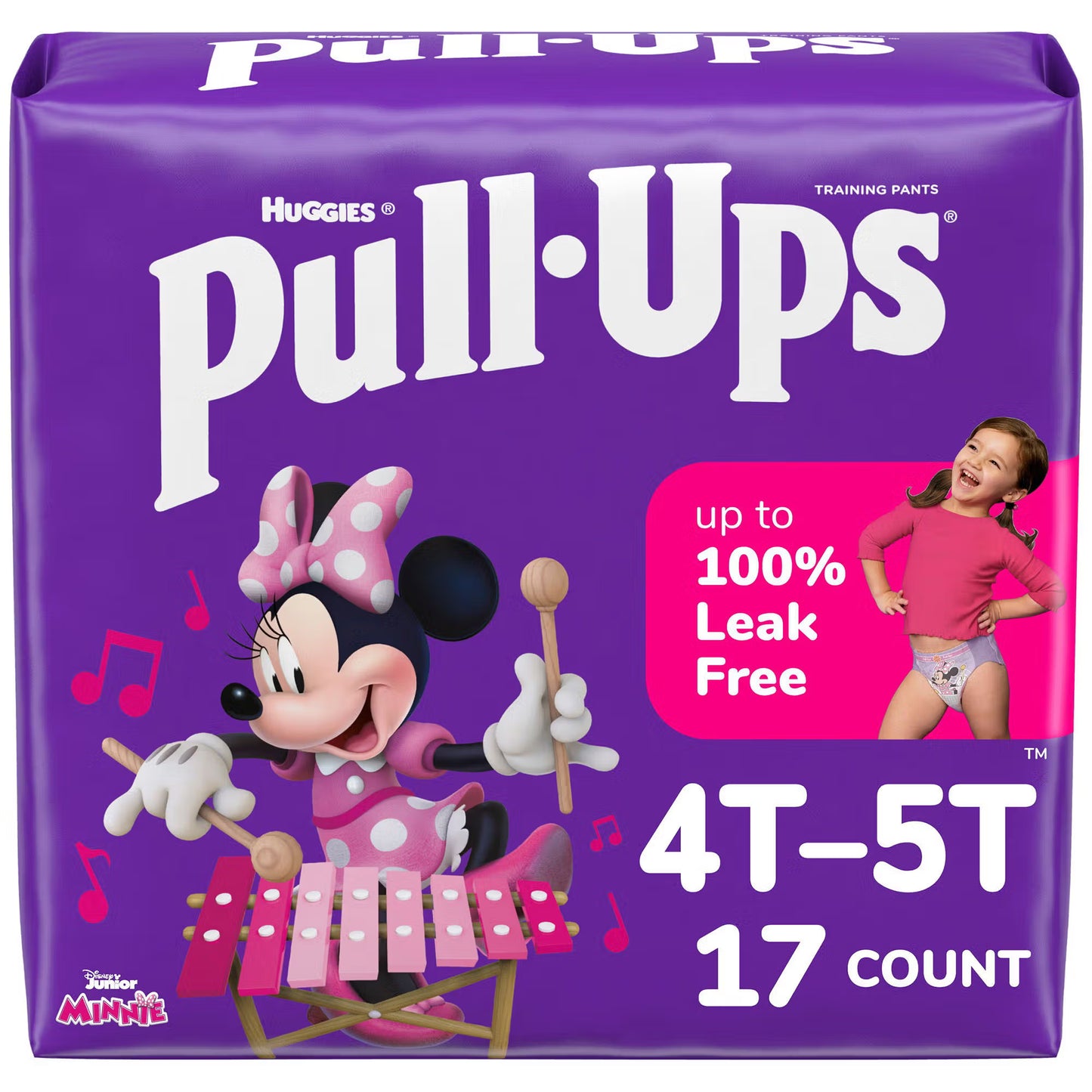 Pull-Ups® Learning Designs® for Girls Training Pants, 4T to 5T