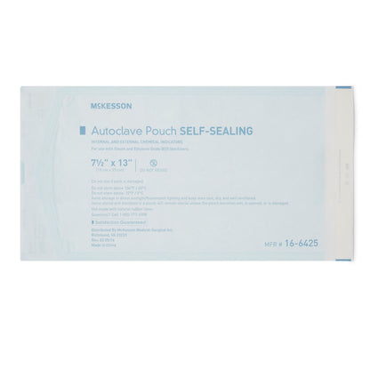 McKesson Sterilization Pouch, 7.5 x 13 Inch