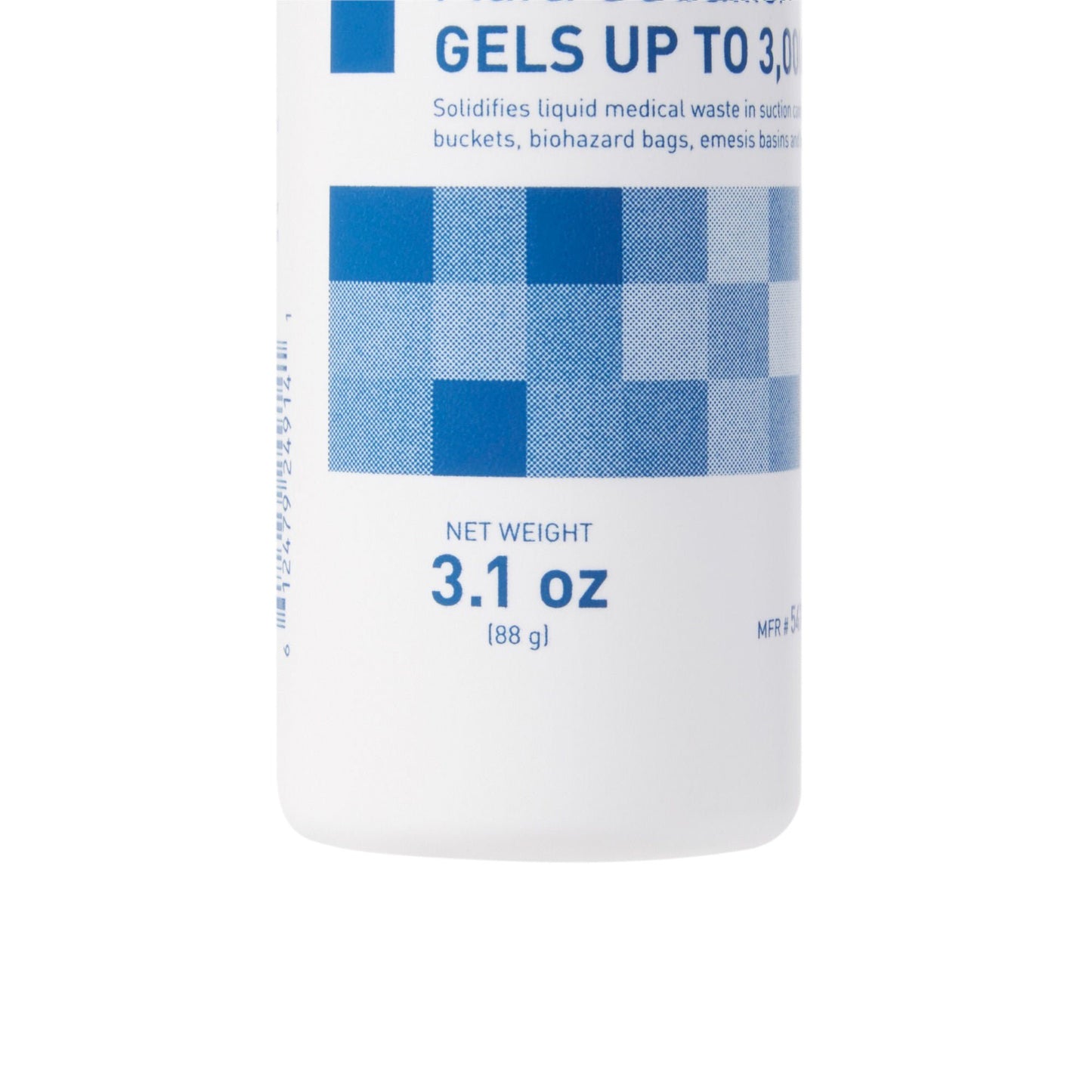 McKesson Fluid Solidifier – Gels up to 3,000 cc – Screw Cap Bottle, 3.1 oz