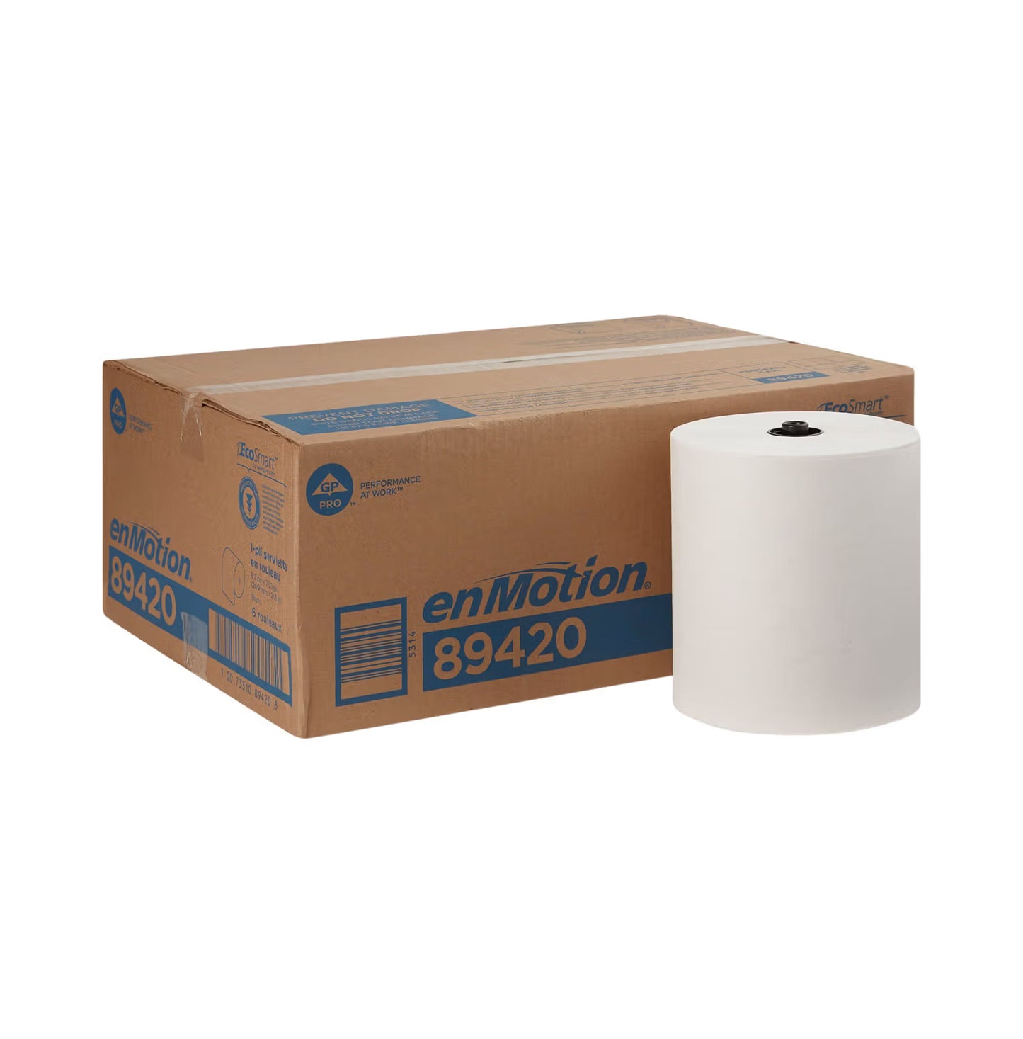 enMotion® Touchless White Paper Towel, 8-1/5 Inch x 700 Foot