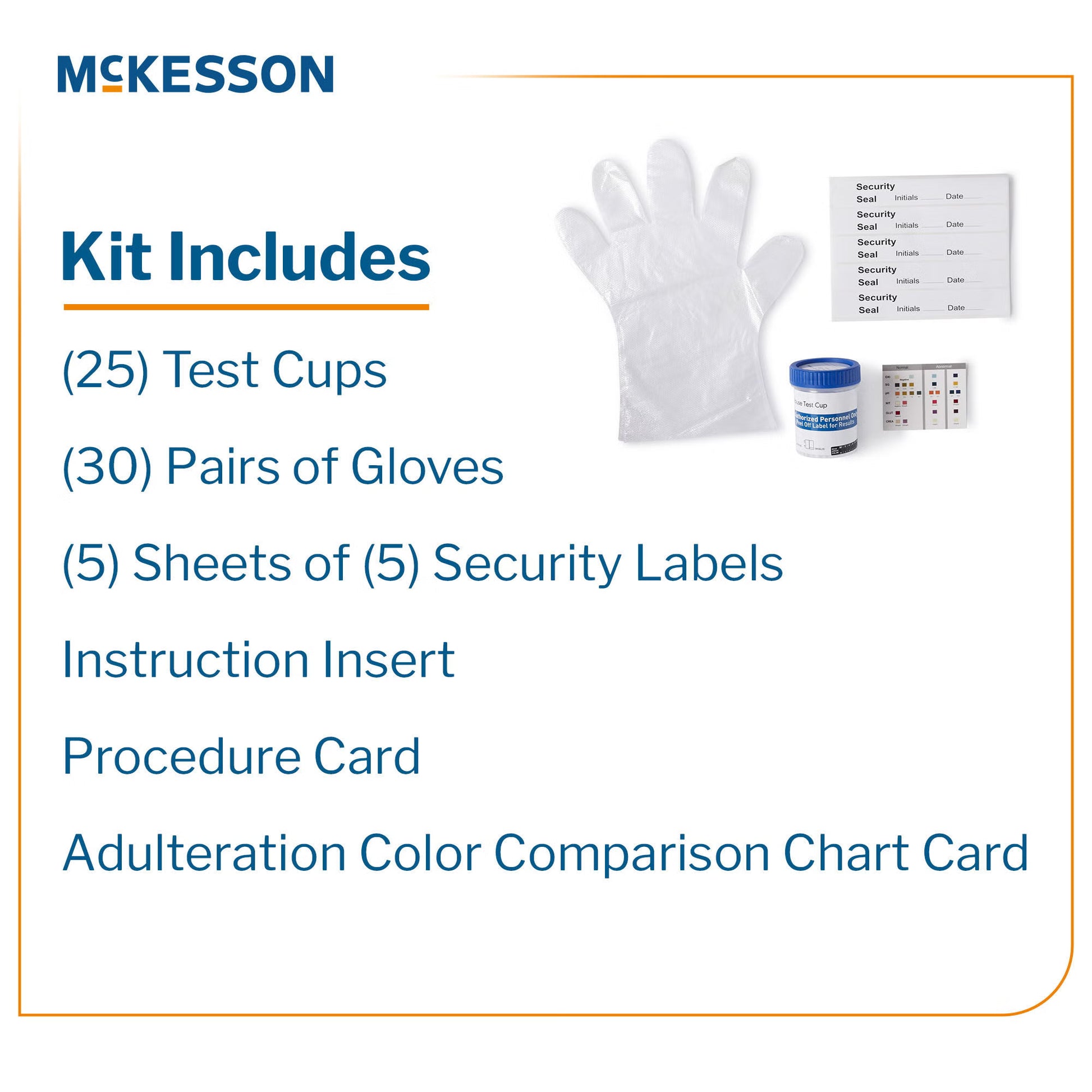 McKesson 12-Drug Panel with Adulterants Drugs of Abuse Test