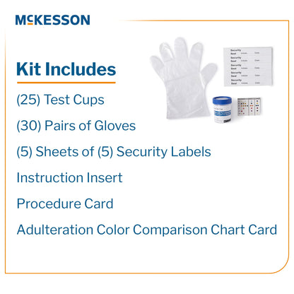 McKesson 12-Drug Panel with Adulterants Drugs of Abuse Test