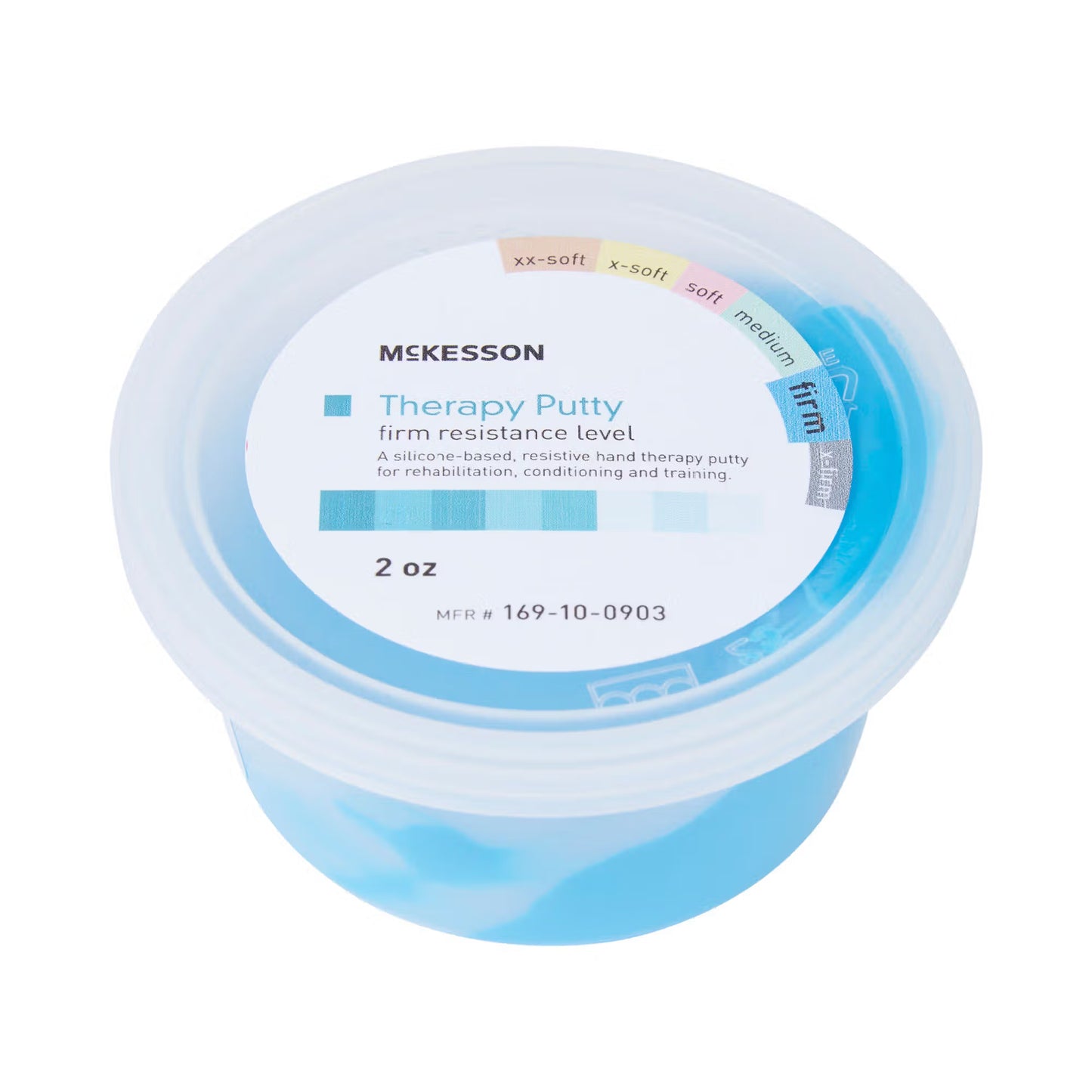 McKesson Therapy Putty, Blue, Firm, 2-ounce Container