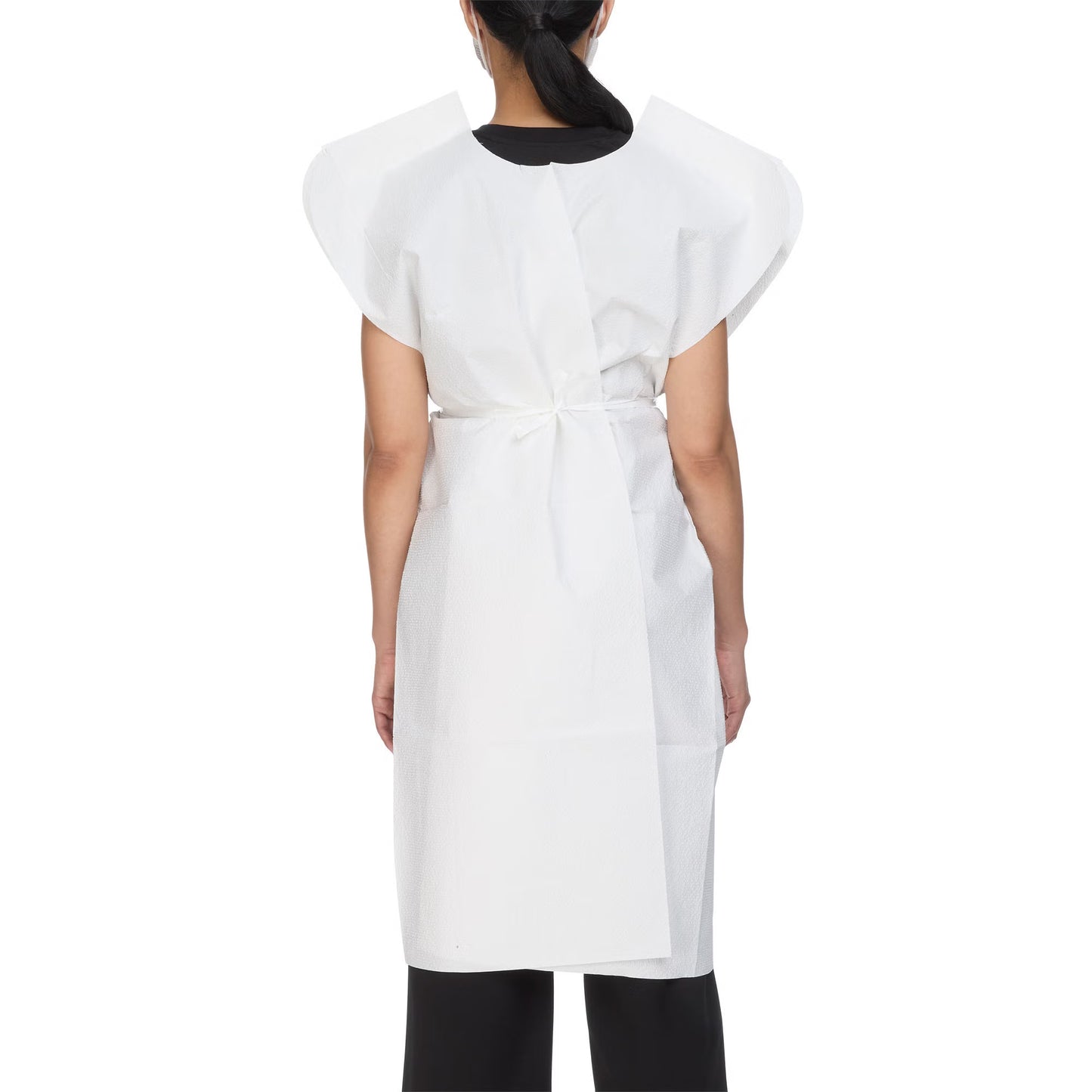 McKesson Patient Exam Gown, One Size Fits Most, White