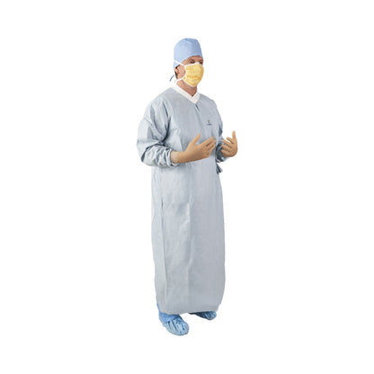 Aero Chrome Surgical Gown with Towel, X-Large