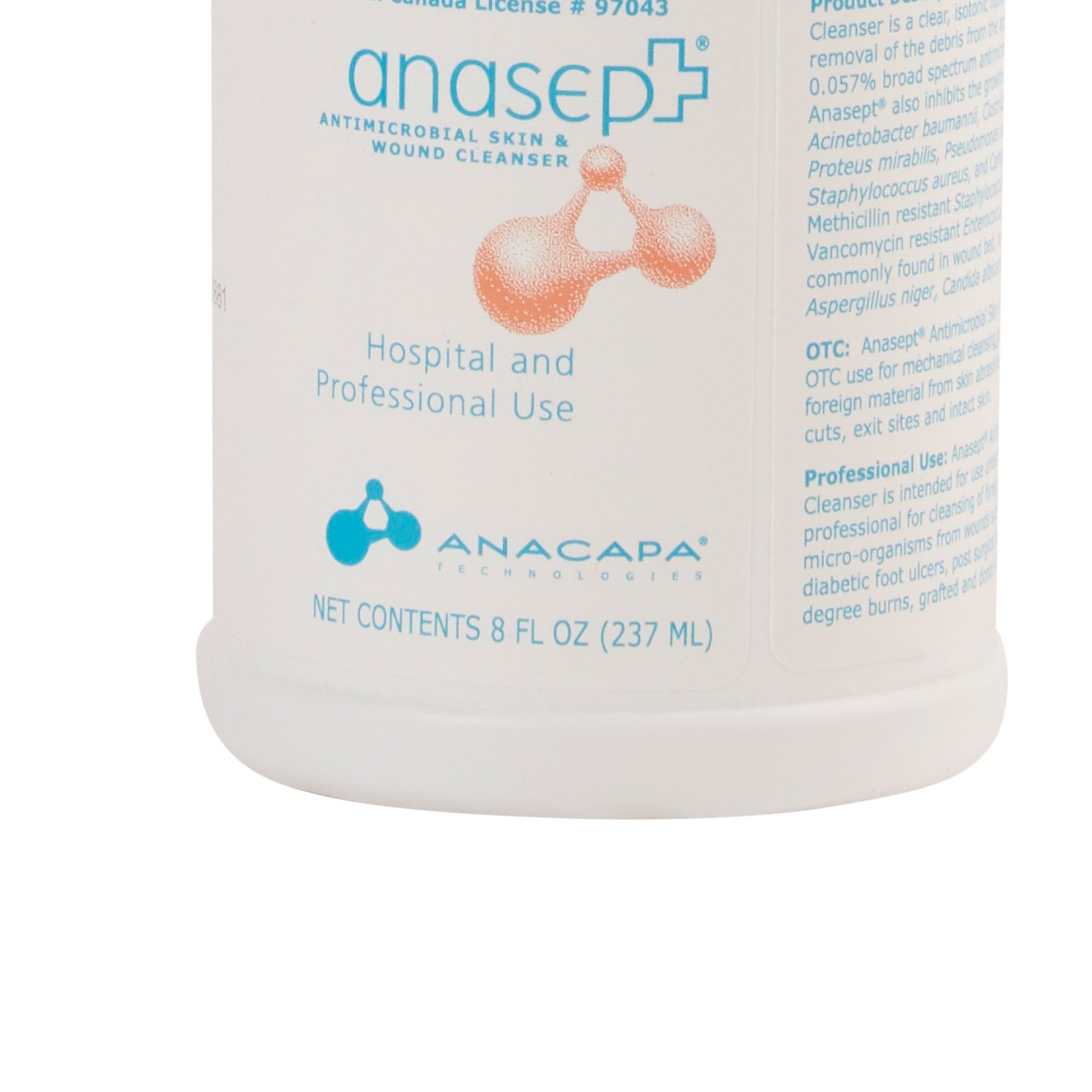 Anasept® Wound Cleanser, 8-ounce bottle