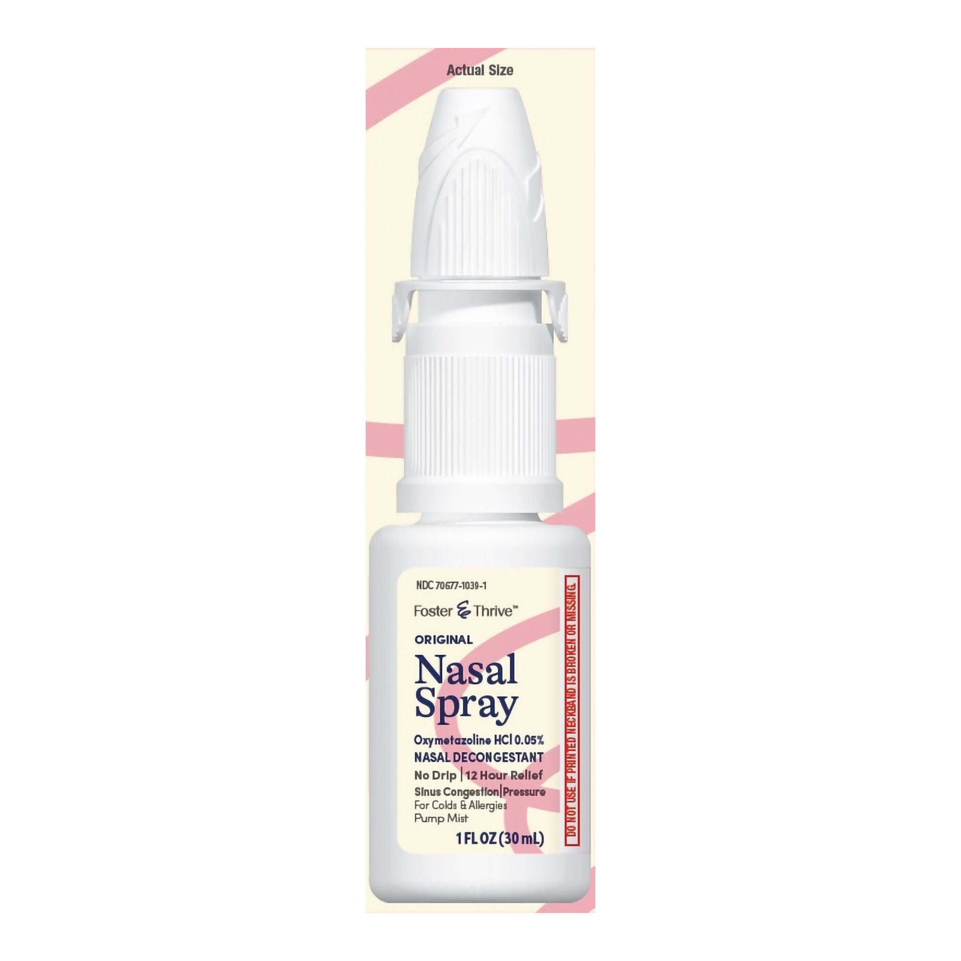 Foster & Thrive™ Oxymetazoline 0.05% Saline Nasal Spray