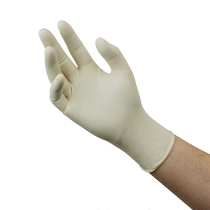Microflex® Diamond Grip Plus™ Latex Gloves, Small, White