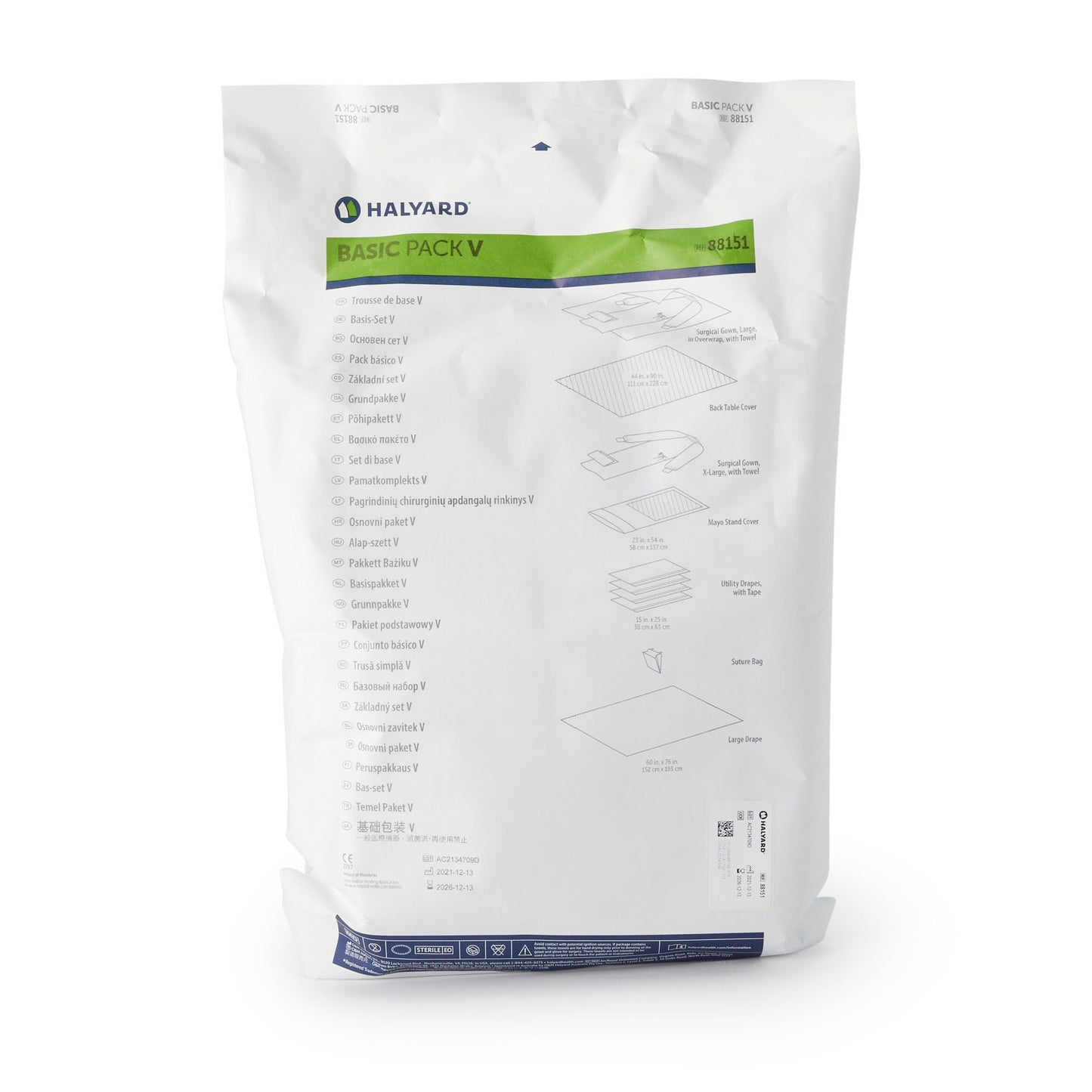 Halyard General Purpose Drape Pack
