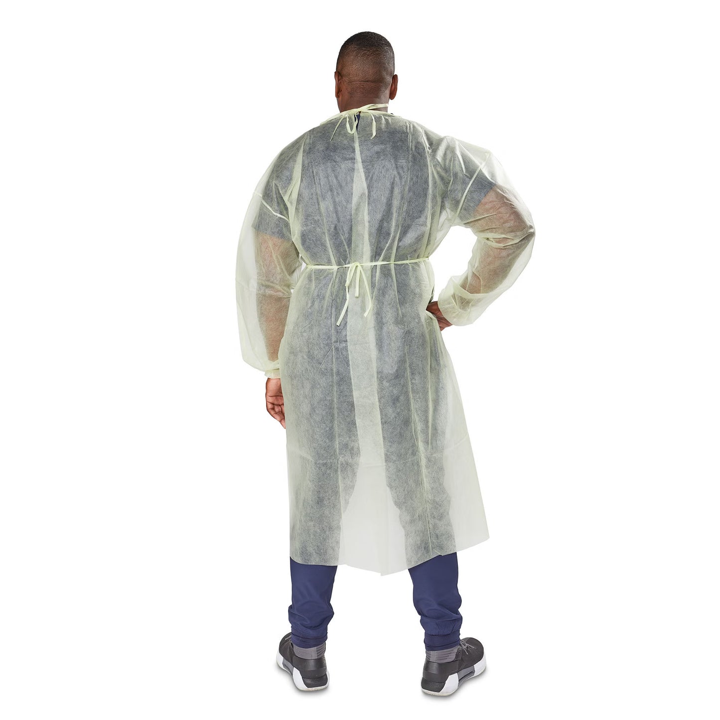 McKesson Nonrated Isolation Gowns, Yellow, Extra Large