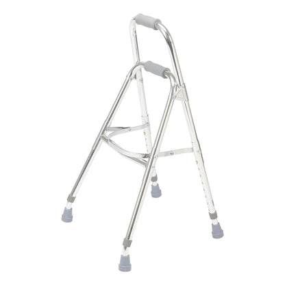 drive™ Hemi Aluminum Side Step Folding Walker, 29.5 – 37 Inch Height