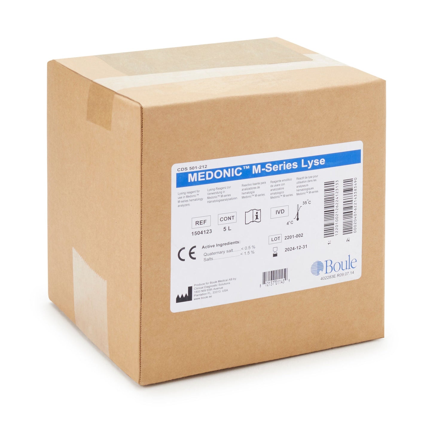 CDS Medonic™ M-Series Reagent, Lyse test