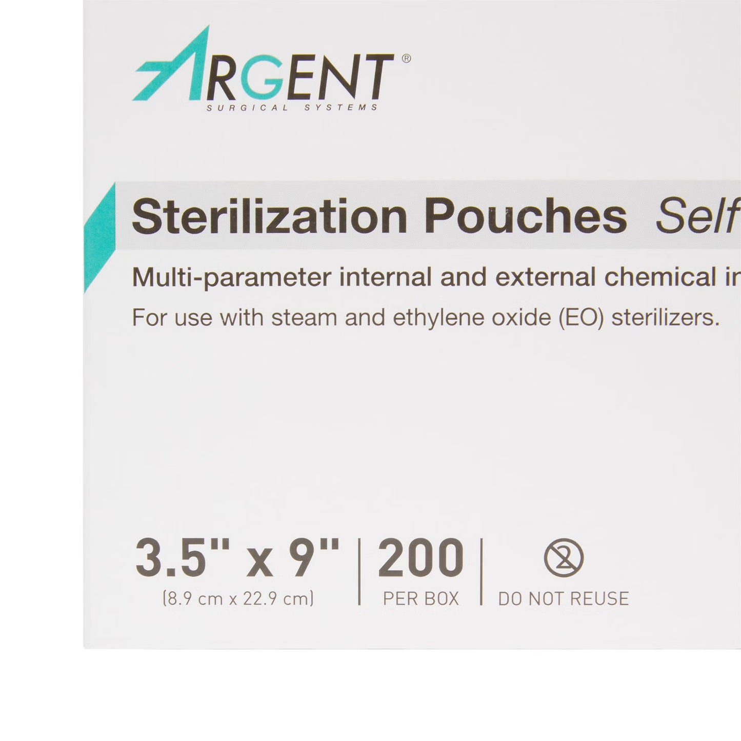 McKesson Argent® Sure-Check® Sterilization Pouch, 3.5 x 9 Inch