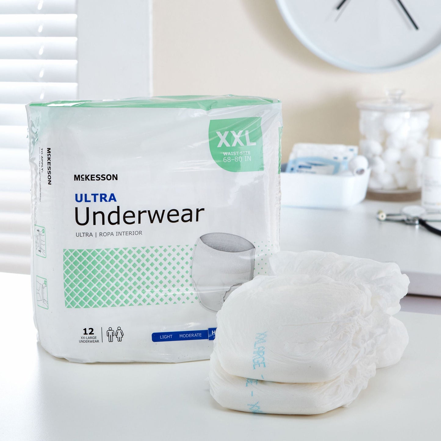 McKesson Ultra Heavy Absorbent Underwear, 2X-Large