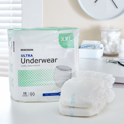 McKesson Ultra Heavy Absorbent Underwear, 2X-Large
