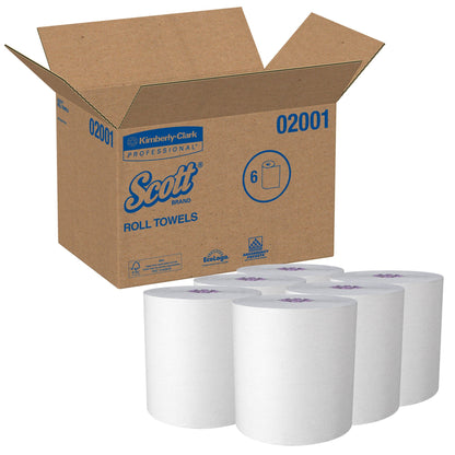 Scott® Essential White Paper Towel, 8 Inch x 950 Foot