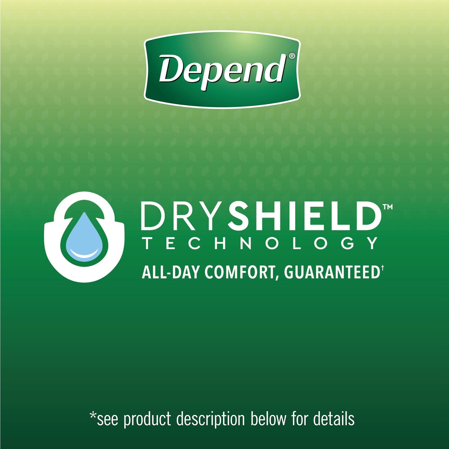 Depend® Fresh Protection™ Men's Maximum Absorbency Underwear, Small/Medium