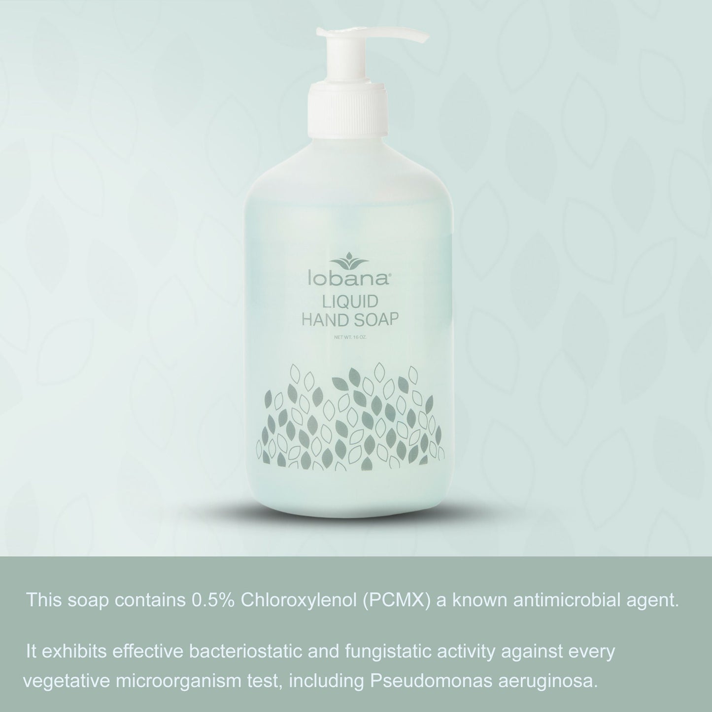 Lobana® Liquid Hand Soap, 16-ounce pump bottle