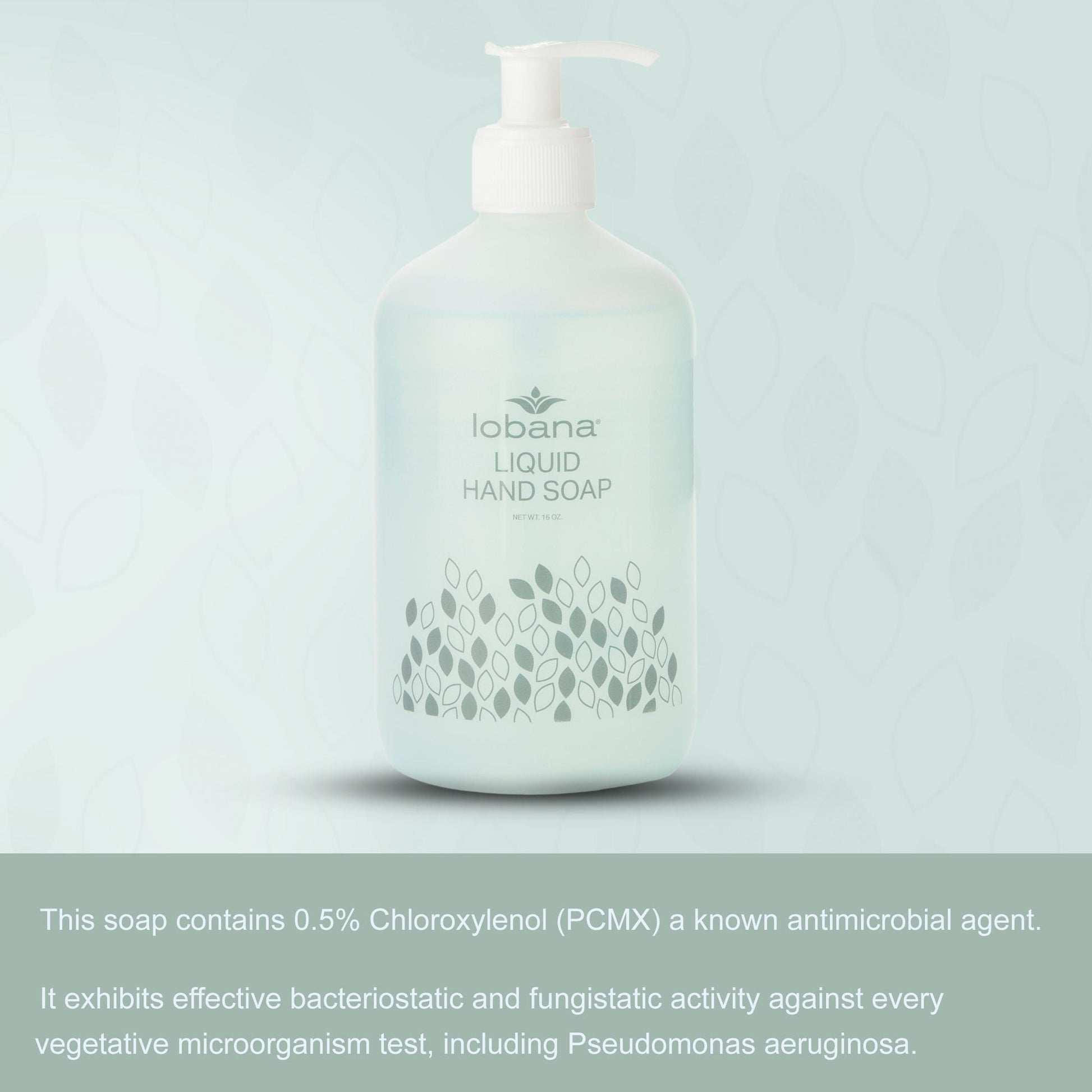 Lobana® Liquid Hand Soap, 16-ounce pump bottle