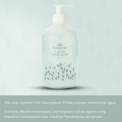 Lobana® Liquid Hand Soap, 16-ounce pump bottle