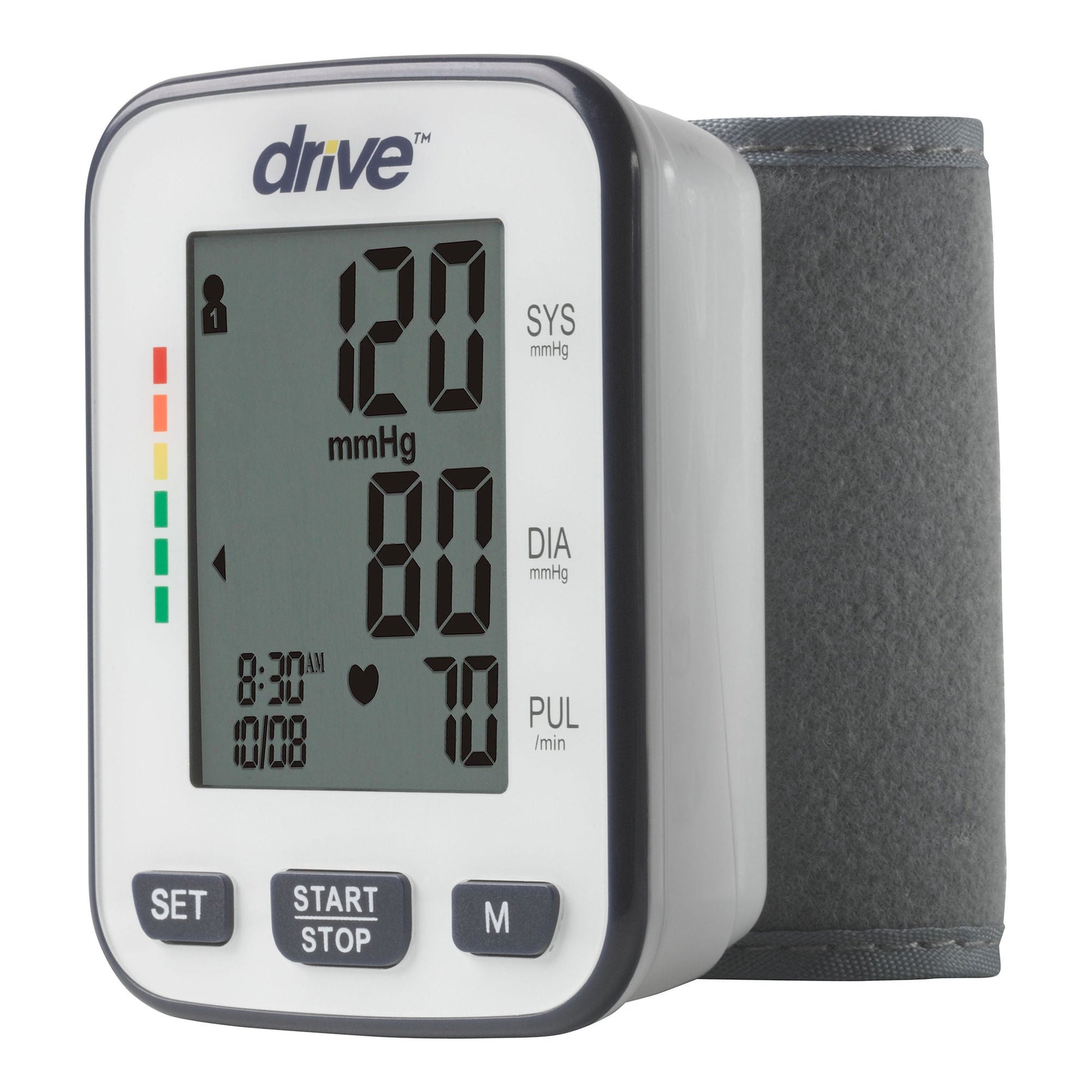 drive™ Digital Blood Pressure Monitoring Unit, Wrist Cuff, Adult Medium