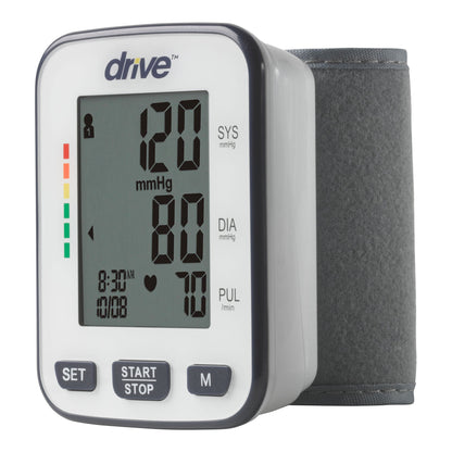 drive™ Digital Blood Pressure Monitoring Unit, Wrist Cuff, Adult Medium