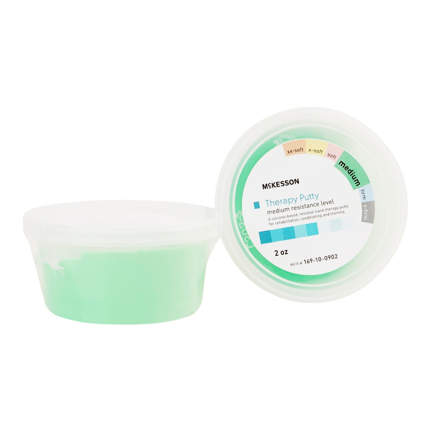 McKesson Therapy Putty, Green, Medium, 2-ounce Container